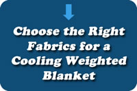 Best Fabrics for a Cooling Weighted Blanket
